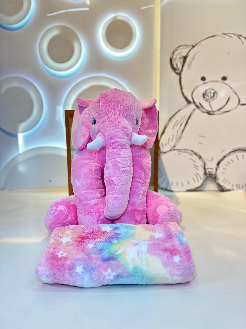 Miniatura 10 de ELEFANTE 60CMPELUCHE CON COBIJA LUMINOSA